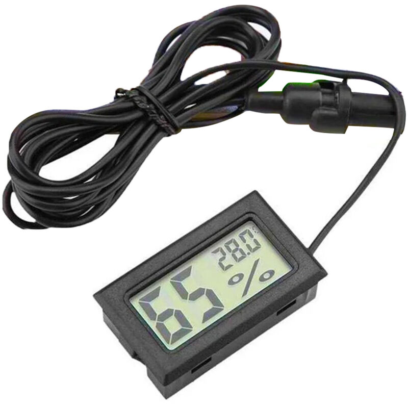 foto del prodotto ej.life termometro igrometro digitale mini misuratore di temperatura e umidit elettronico per interni ed esterni con sonda