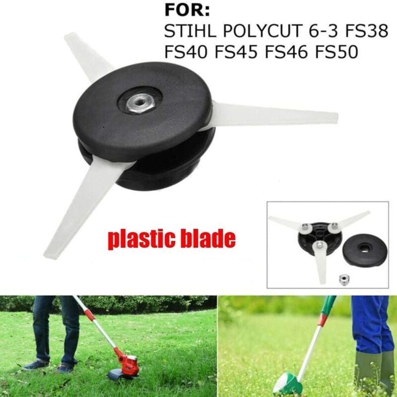 foto del prodotto ej.life testina decespugliatore per stihl polycut 6 3 fs40 fs45 fs46 fs50 resistente all usura