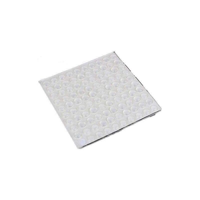 foto del prodotto ej.life topincn paraurti in gomma per mobili, 100 pezzi, trasparenti, autoadesivi, per porte, armadi e cassetti, protezione antirumore, 8 x 2,5 mm