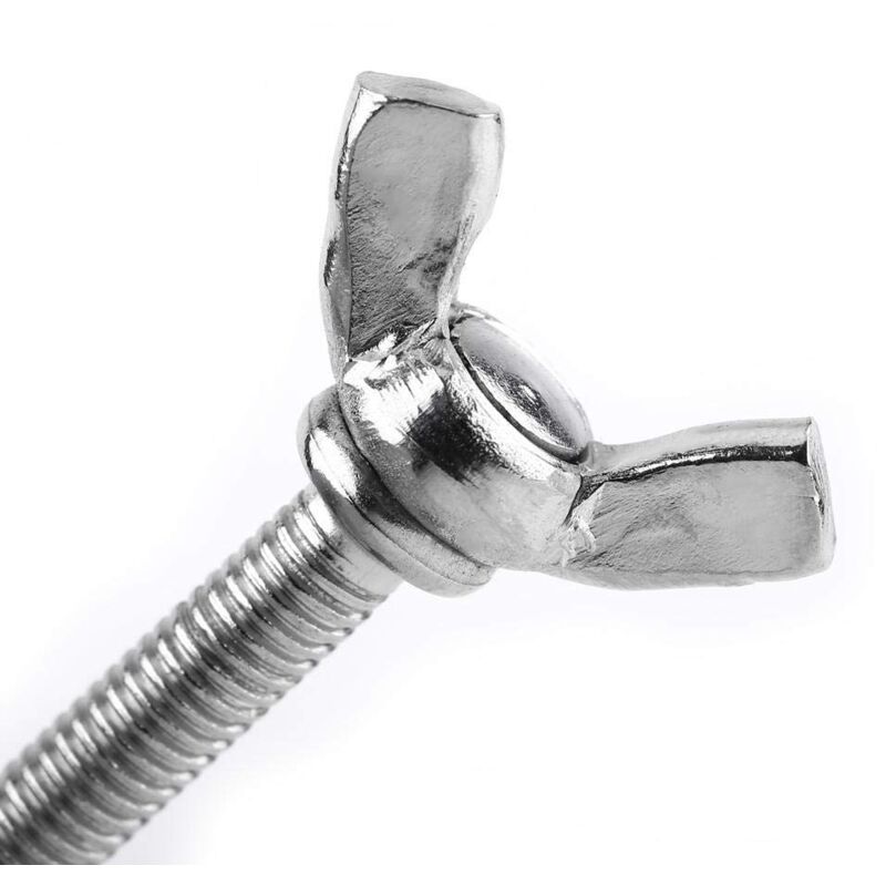 foto del prodotto ej.life viti a farfalla akozon, 5 pezzi m6 din316 304 in acciaio inossidabile con testa a farfalla e bulloni m612mm 