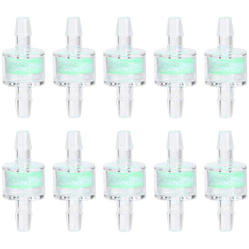 foto del prodotto ej.life zerodis 10 pezzi abs verde acquario pompa acqua tubo in silicone filtro acqua olio filtro aria acquari tubo pulizia filtrazione ossigeno