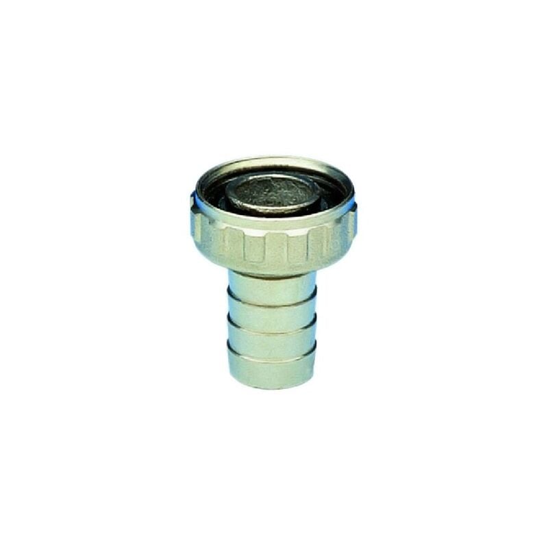 foto del prodotto eko portagomma e girello 3 4 per rubinetto a sfera curvo, nichelato s0083n05