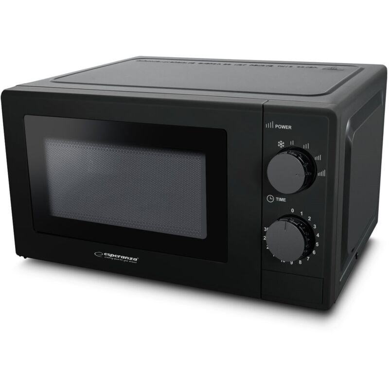 foto del prodotto eko011k forno a microonde 1100w nero esperanza