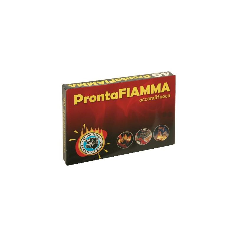 foto del prodotto el gaucho accendif. prontafiamma 40 cubi