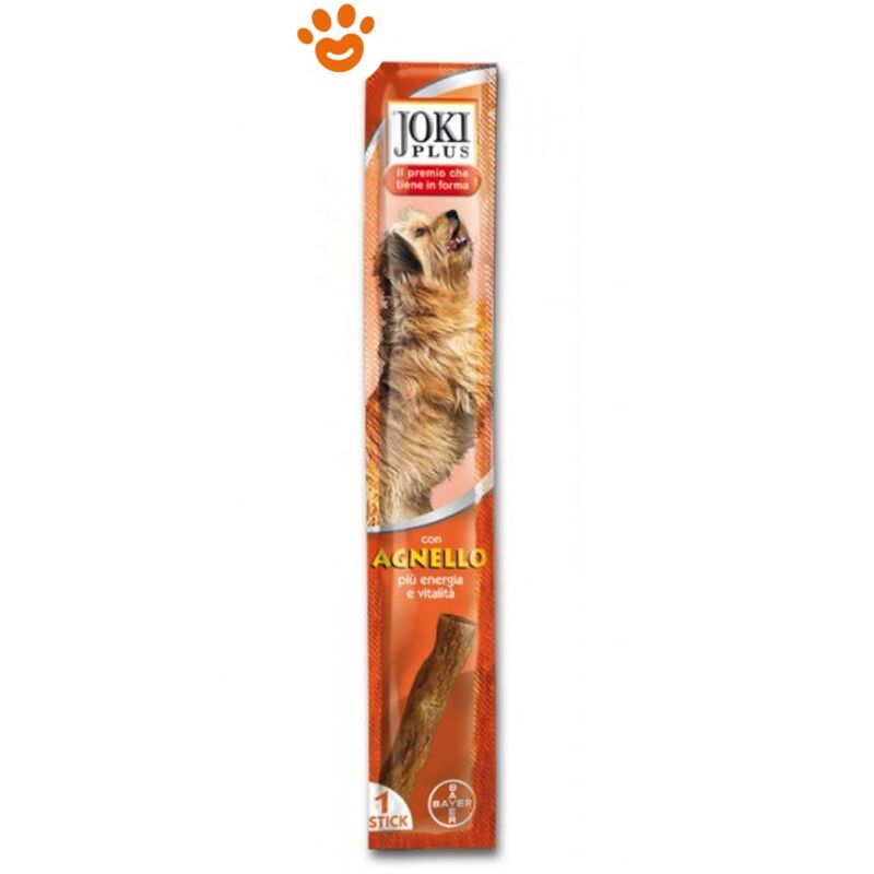 foto del prodotto elanco dog joki plus snack per cani in stick elanco dog joki plus snack per cani in stick agnello