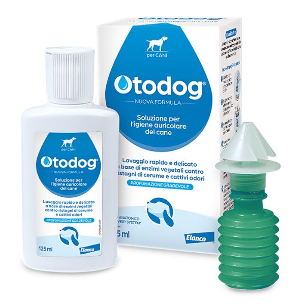 foto del prodotto elanco otodog soluzione auricolare per cani 125 ml 1 ordine scegli lo sconto bzr5 bzr20 200 punti fedelt 