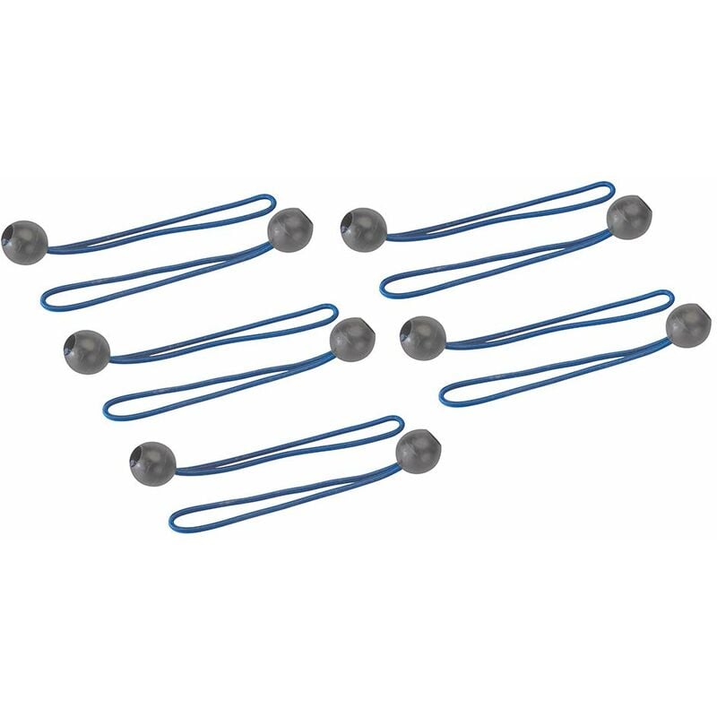 foto del prodotto elastici per telone 10pk 175 mm silverline