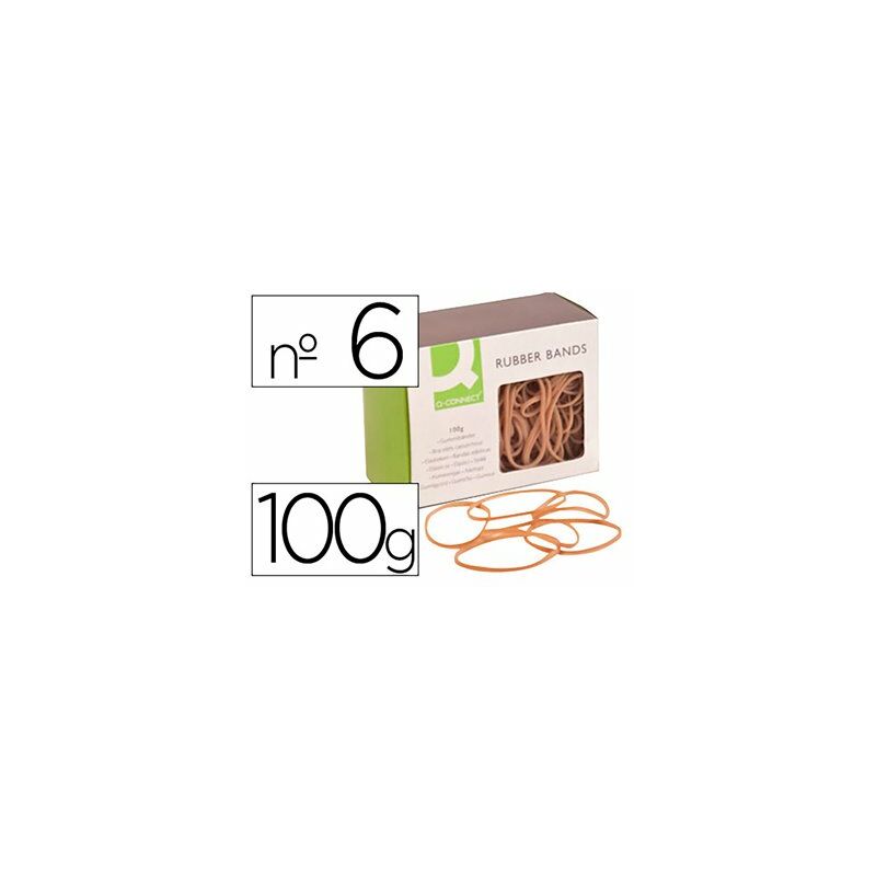foto del prodotto elastici q connect 100g n 6 60x2mm