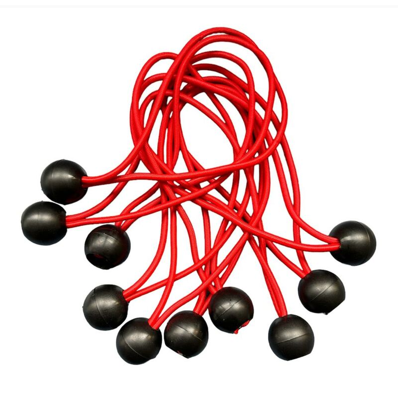 foto del prodotto elastico tenditelo per teli occhiellati tenditore corda con sfera conf. 10 pezzi