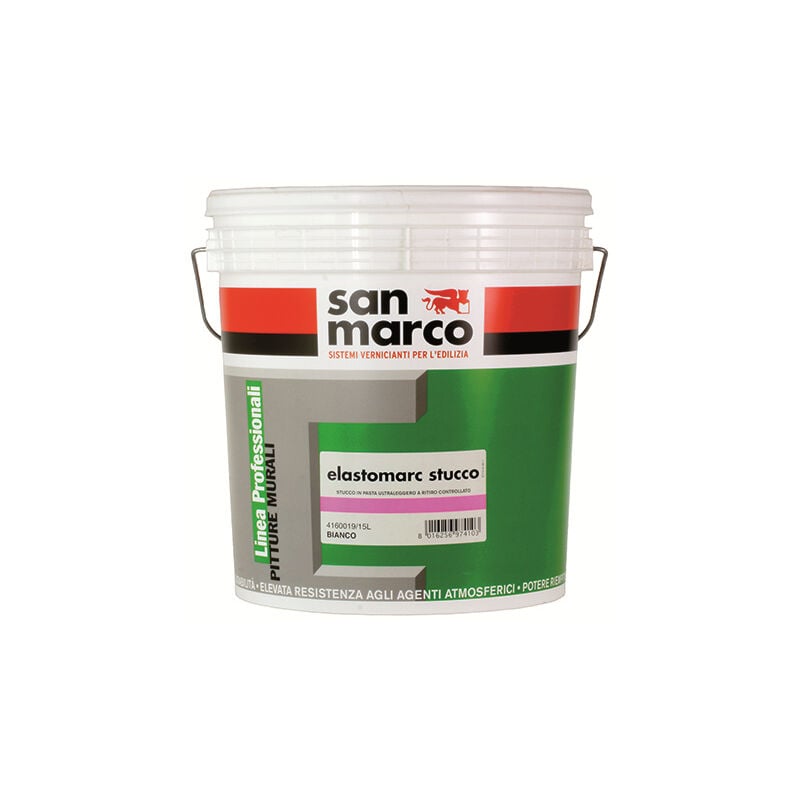 foto del prodotto elastomarc stucco elastomerico lt 5 rasante elastico e riempitivo
