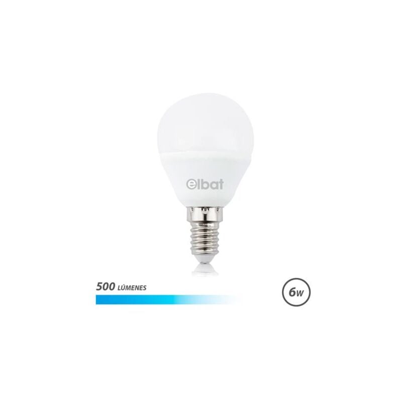 foto del prodotto elbat lampadina led g45 6w 500lm e14 lum bianco light
