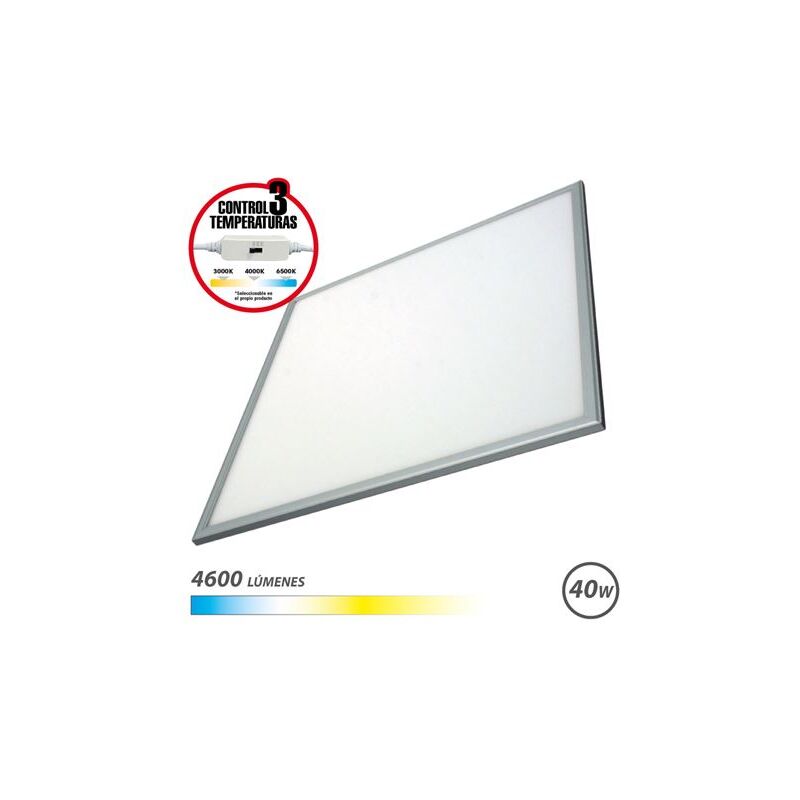 foto del prodotto elbat pannello led 60x60 40w 4600lm 3 selettore di temperatura colore bianco