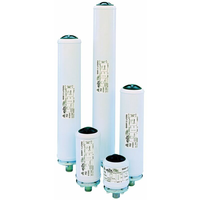 foto del prodotto elbi a250l05 vaso di espansione per riscaldamento e acqua calda sanitaria modello sany 1 lt, blu rosso bianco