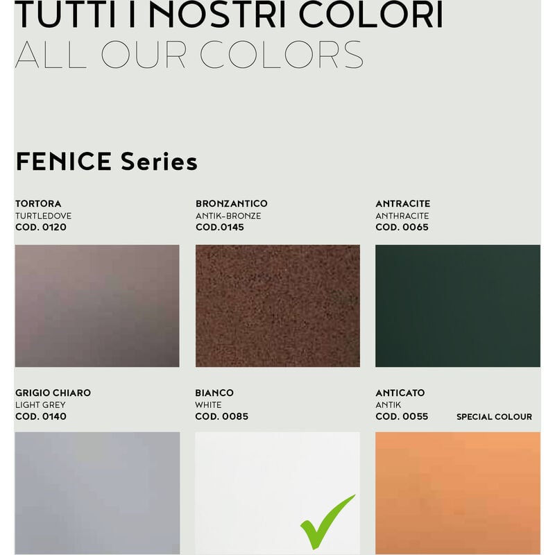 foto del prodotto elbi vaso tondo in resina titano diam. 115 cm. bianco
