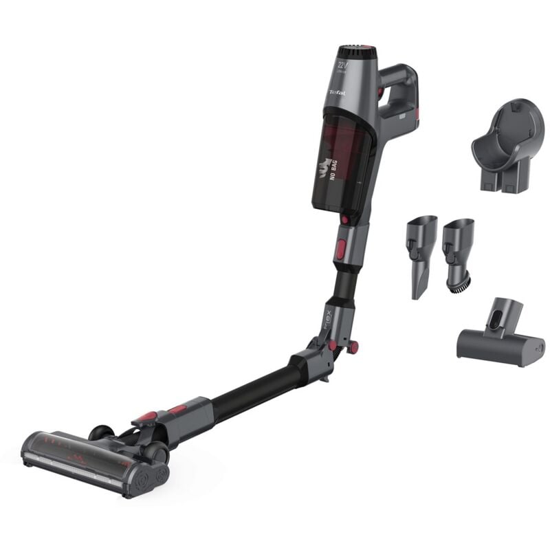 foto del prodotto eldom - ob90 aspirapolvere verticale vess, cordless, spazzola elettrica