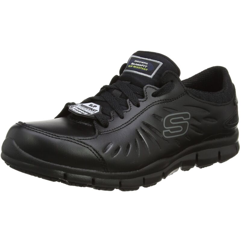foto del prodotto eldred 76551ec, scarpe antinfortunistiche donna, nero schwarz blk, 38 eu skechers