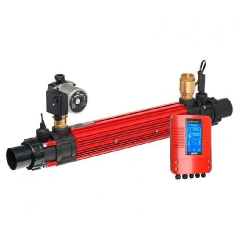 foto del prodotto elecro engineering - scambiatore di calore elecro in titanio per piscine fino a 120 m3 scambiatore di calore