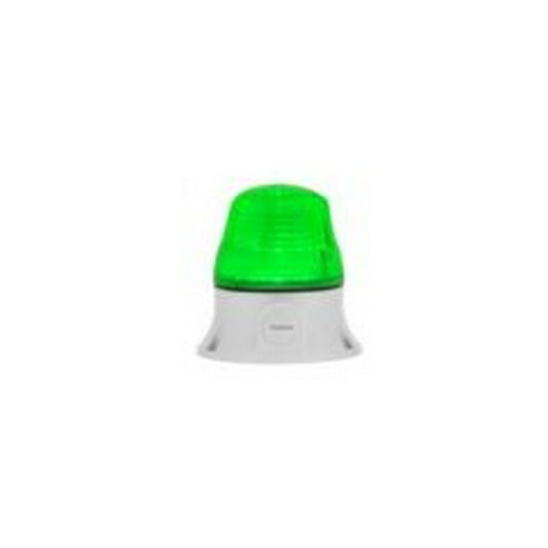 foto del prodotto electra micro lampada fissa lampeggiante 24 240v colore verde per segnali elec79614