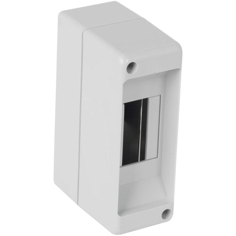 foto del prodotto electraline 60432 centralino da parete senza portello, 2 2 moduli, bianco