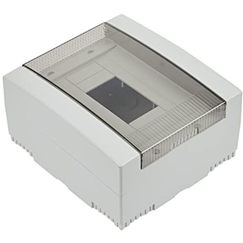 foto del prodotto electraline - 60436 centralino da parete con portello, 8 moduli, bianco