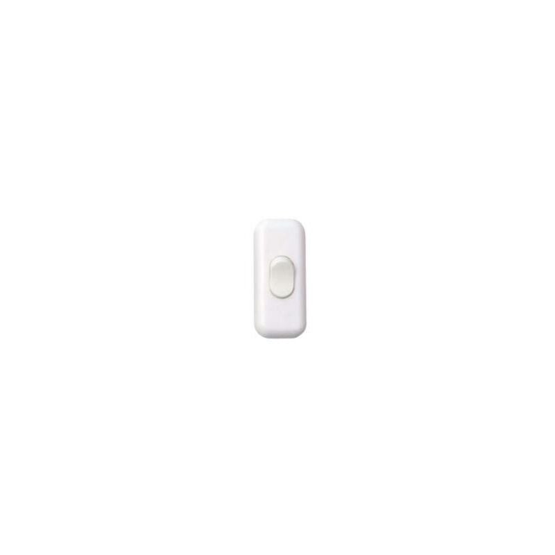 foto del prodotto electraline interruttore bipolare bianco