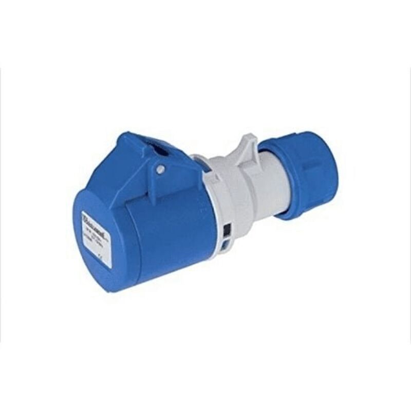 foto del prodotto electraline presa mobile diritta ip44 220v 2p t 16a elettrocanali cod. ec69080 