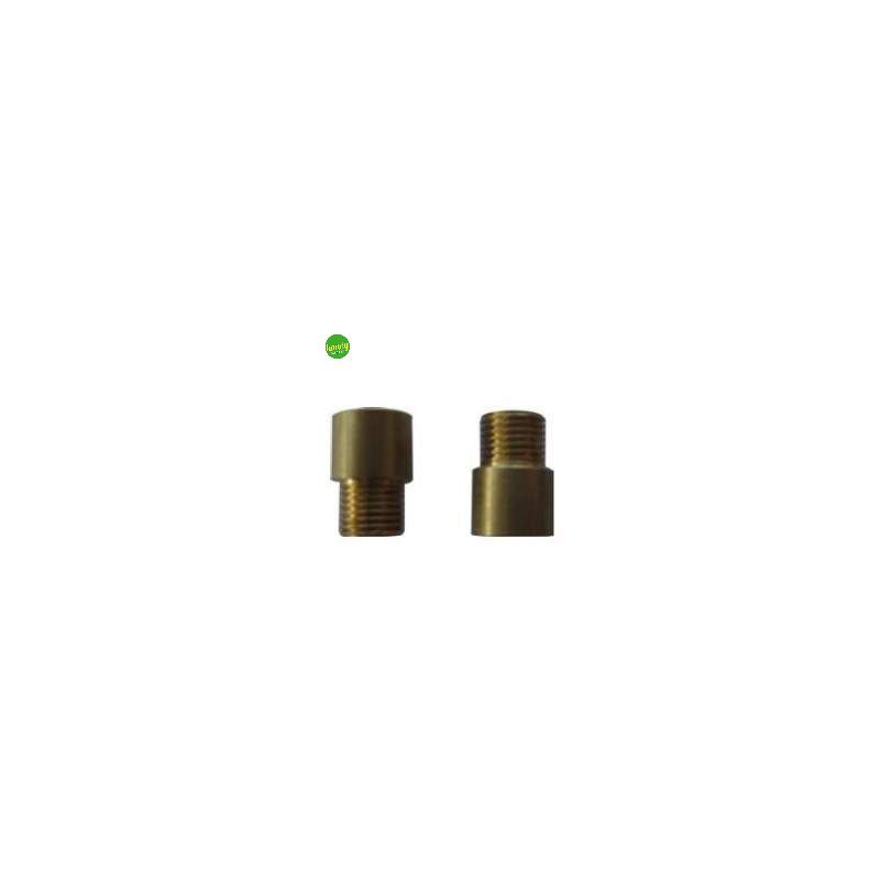 foto del prodotto electraline raccordi mm ff passo 10x1 e 11x1 h8mm ottone 2pz