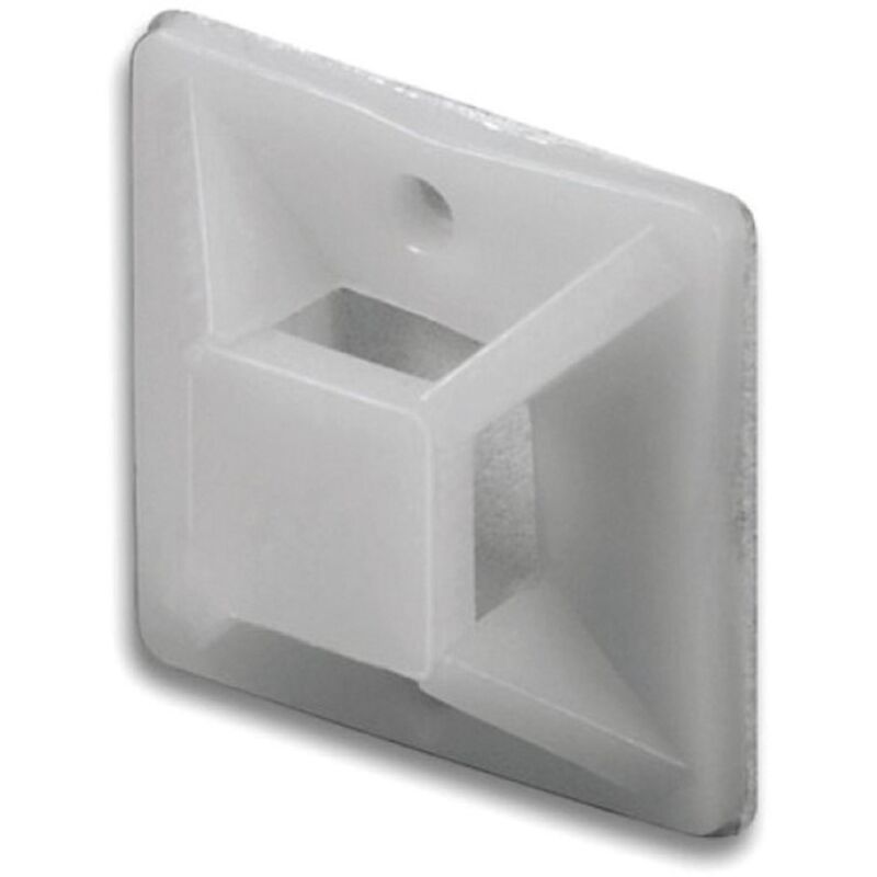 foto del prodotto electraline supporto adesivo per fascette 20x20x6.1 set 5 pezzi
