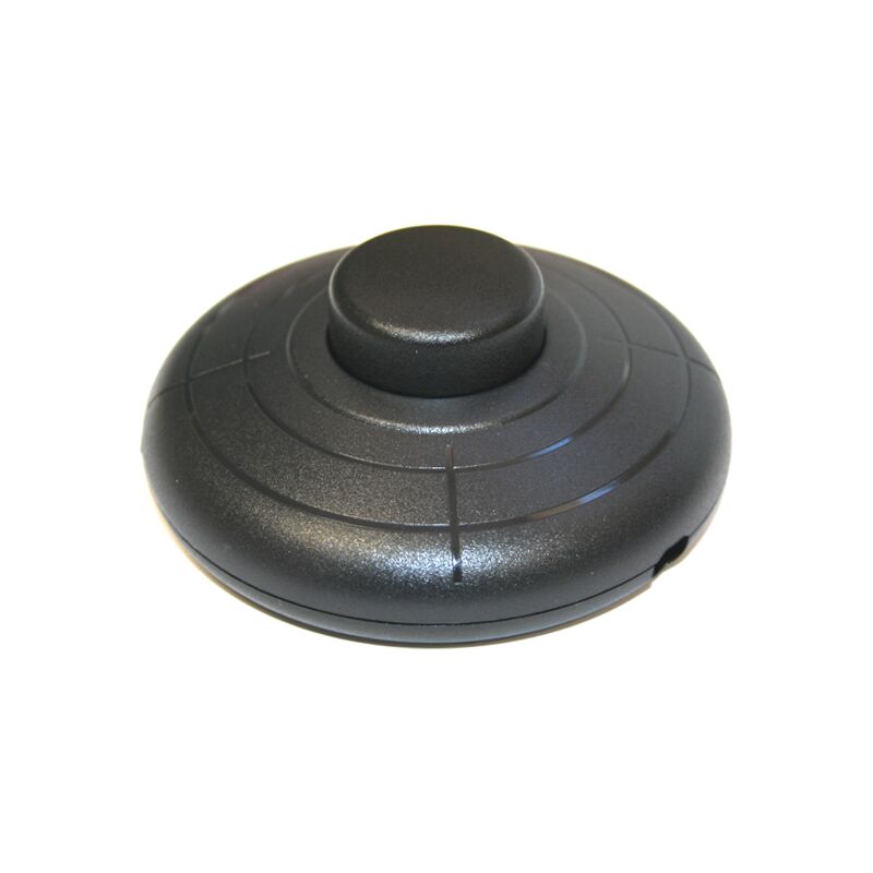 foto del prodotto electro dh interruttore a pedale. 2a 250v. colore nero 11.645 n