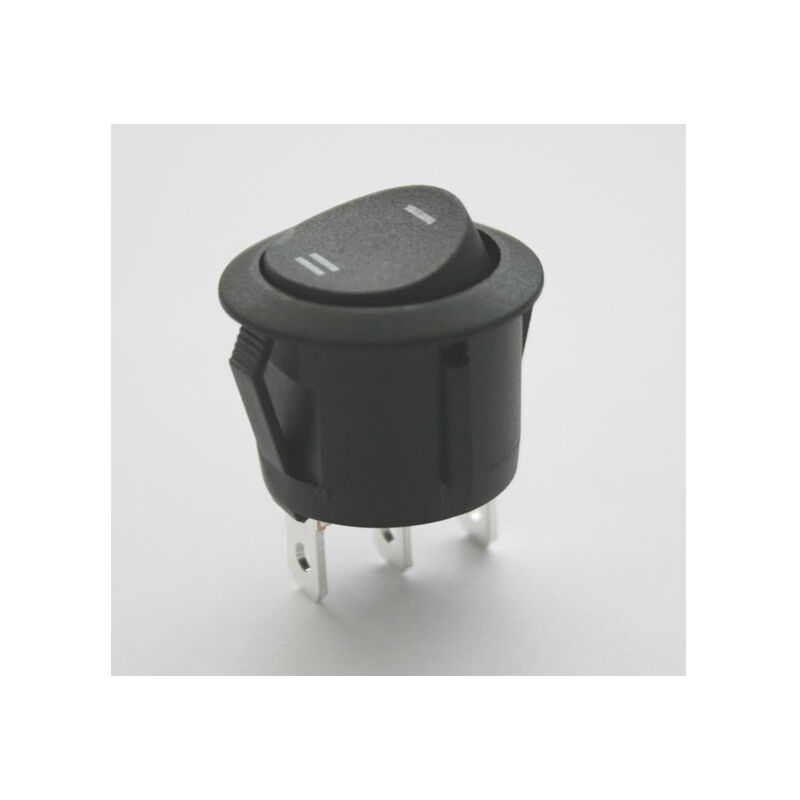 foto del prodotto electro dh interruttore a scatto unipolare corpo nero e chiave rossa 11.478.c 8430552091249