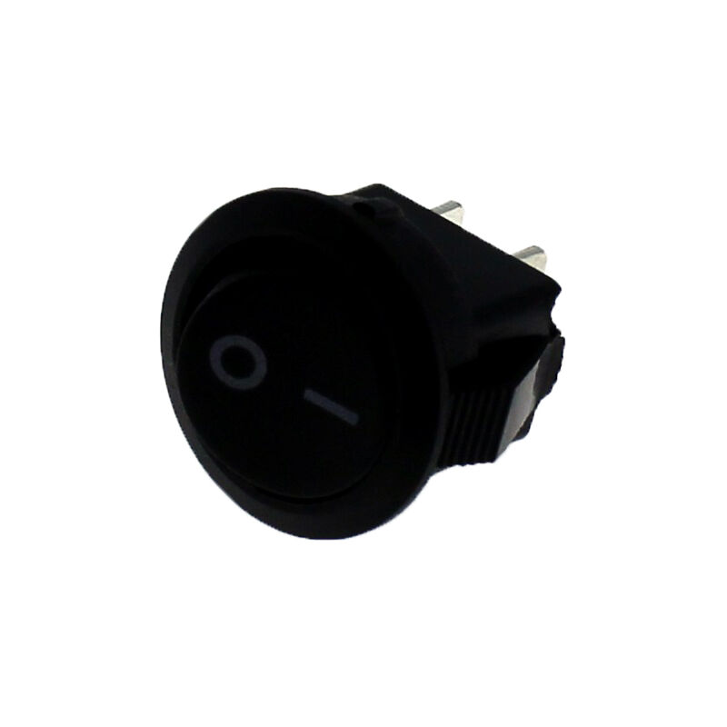 foto del prodotto electro dh interruttore miniaturizzato unipolare, flip flop i o corpo nero e chiave nera 11.482.i 8430552110926
