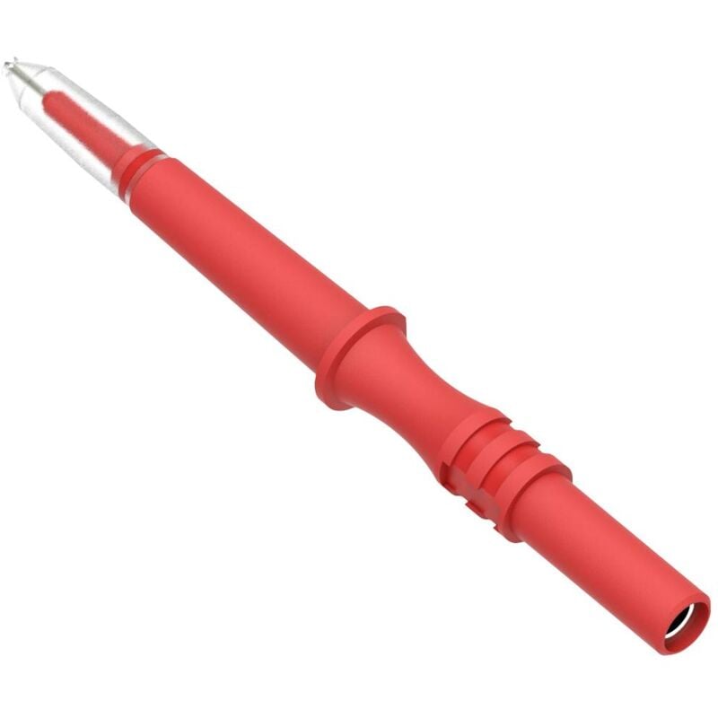 foto del prodotto electro pjp 464 iec cd1 r sonda presa 4mm cat ii 600 v rosso 1 pz.
