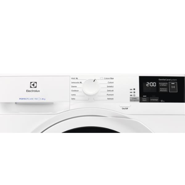 foto del prodotto electrolux asciugatrice ew7ha482 serie 700 gentlecare, 8 kg classe a pompa di calore
