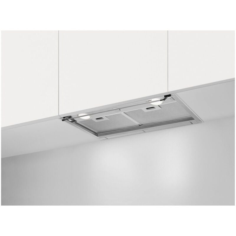 foto del prodotto electrolux cappa serie 300 ledlights 60 cm. potenza massima di estrazione 360 m h, tipo di estrazione aspirante filtrante, classe di efficienza