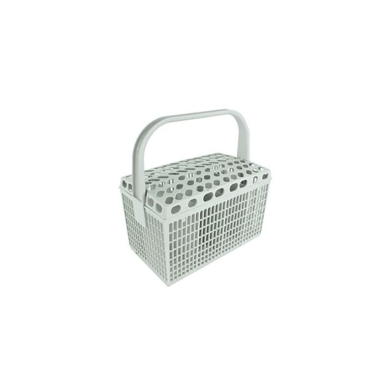 foto del prodotto electrolux cestino coperto ikea per portapacchi per lavastoviglie in plastica grigio chiaro 