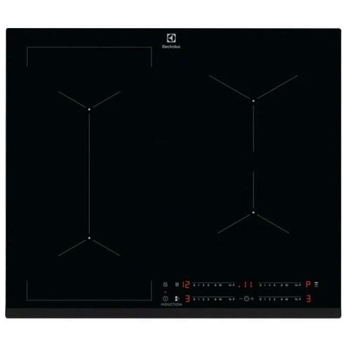 foto del prodotto electrolux cil63443 serie 600 piano cottura ad induzione 4 zone slider touch 60cm nero
