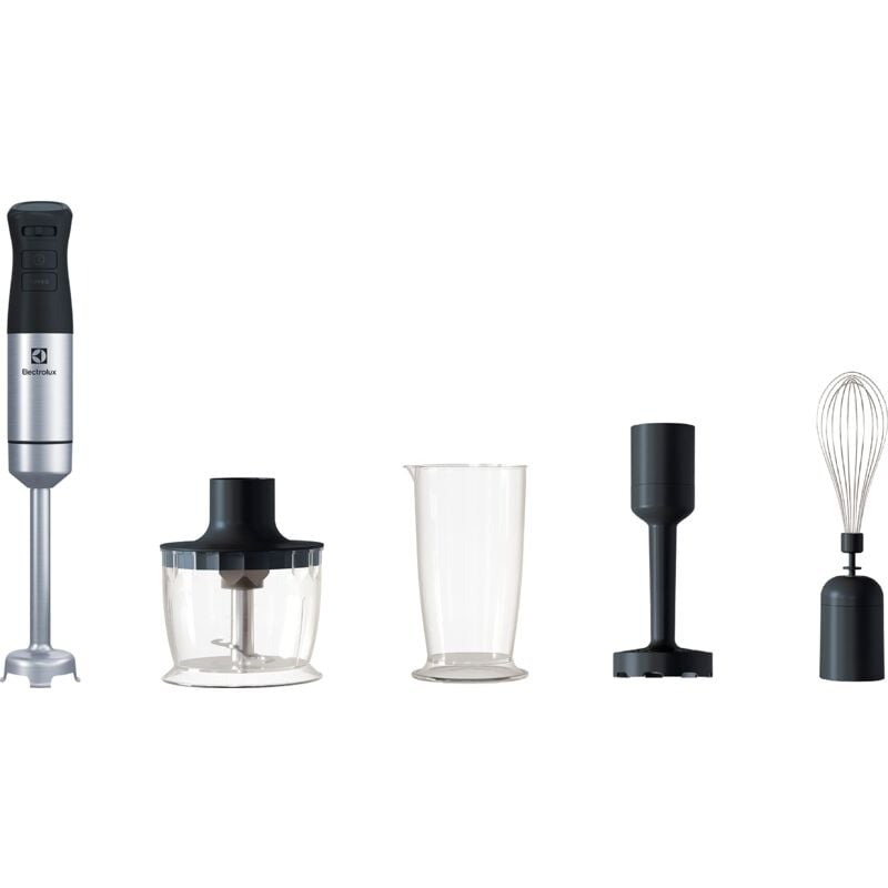 foto del prodotto electrolux e5hb2 8ss frullatore a immersione create 5, multifunzione, 1000w, funzione turbo e tecnologia truflow, 2 velocit , accessorio frusta e