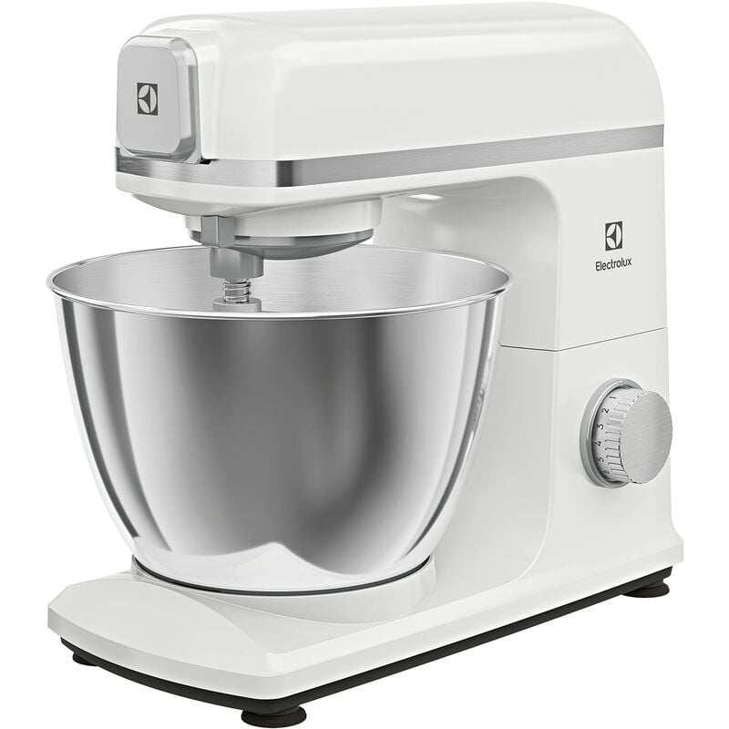 foto del prodotto electrolux e5km1 4swb impastatrice planetaria create 5 in alluminio pressofuso, 1200w, bianco, 38 x 24.5 x 33 cm, 7.3 kg