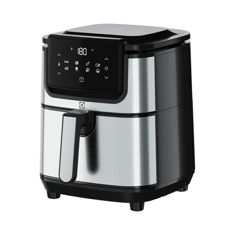 foto del prodotto electrolux e6af1 4st friggitrice ad aria 3,5 l nero acciaio inossidabile