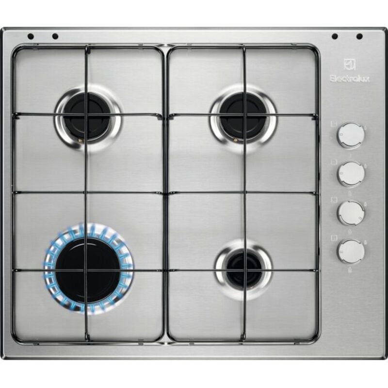 foto del prodotto electrolux - egs6404sx acciaio inossidabile da incasso 60 cm gas 4 fornello(i)