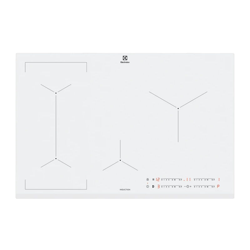 foto del prodotto electrolux eil83443bw piano cottura induzione 78cm 4 fornelli bianco da incasso