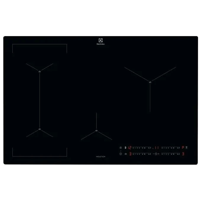 foto del prodotto electrolux eis82449c nero da incasso 80 cm a induzione 4 fornello i 