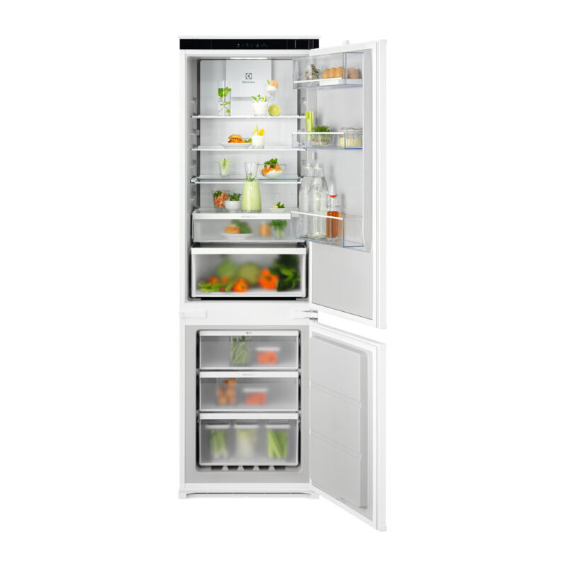 foto del prodotto electrolux ent6me18s frigorifero combinato da incasso 249l no frost classe e bianco