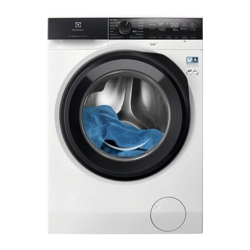 foto del prodotto electrolux ew7f49gy. tipo di carica caricamento frontale. capacit cestello 9 kg, classe di efficienza della centrifuga b, silenziosit 