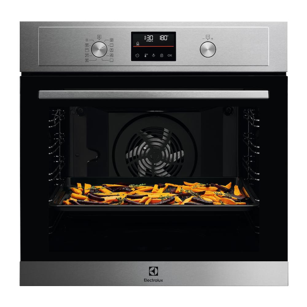 foto del prodotto electrolux forno elettrico da incasso airfry serie 700 eom4p46tx capacit 72 l multifunzione ventilato potenza 2990 w colore acciaio inossidabile