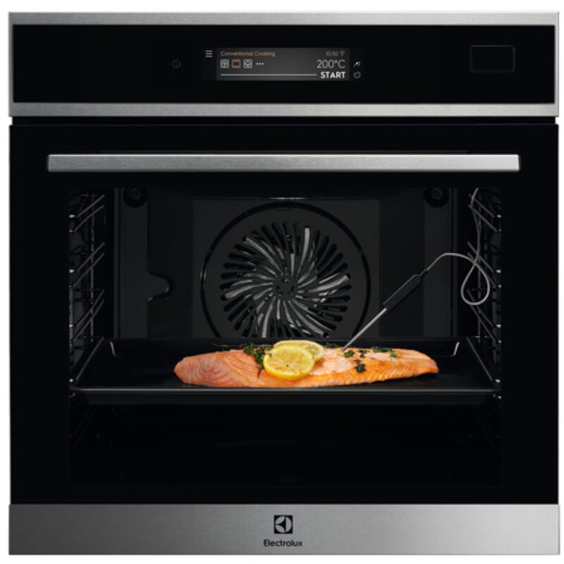 foto del prodotto electrolux forno elettrico da incasso eob9s21wx capacit 70 l multifunzione ventilato colore nero inox