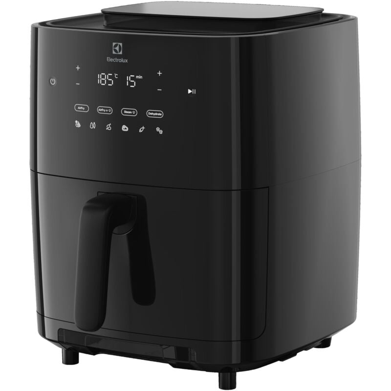 foto del prodotto electrolux friggitrice ad aria eaf7sb capacit 7l funzione vapore friggitrice aria rivestimento antiaderente 1700w 8 programmi lavabili