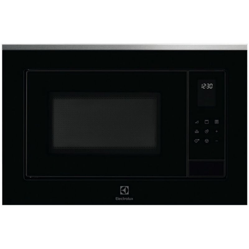 foto del prodotto electrolux grill da incasso microonde 25l 900w nero acciaio inox lms4253tmx