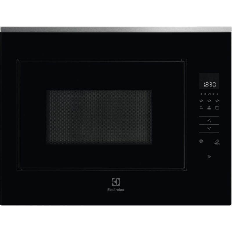 foto del prodotto electrolux kmfd264tex. posizionamento dell apparecchio da incasso, tipo di prodotto microonde con grill, capacit interna 26 l, potenza