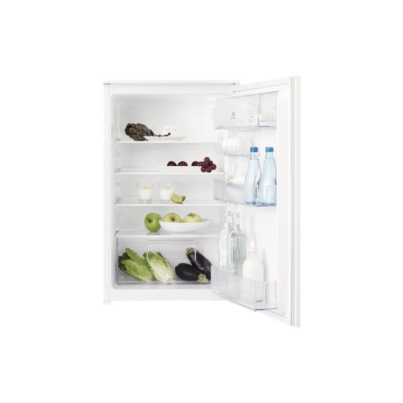 foto del prodotto electrolux krb2ae88s. capacit netta frigorifero 142 l, classe climatica sn t, emissione acustica 36 db. numero di ripiani frigorifero 4,